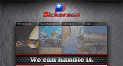 Desktop Screenshot of dickersonpetroleum.com